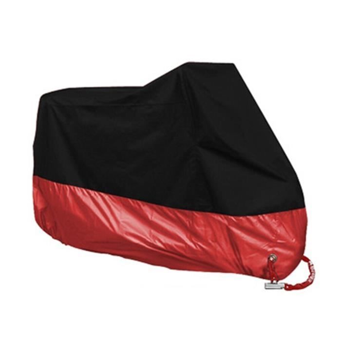 Housse siège auto,Housse de moto pour HONDA xr 600 cb750 transalp 600 cb400 sf shadow 125 msx 125 - Type Red - M( 1600-1800mm)
