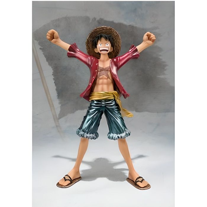 Figurine One Piece - Luffy New World Metalic Co…
