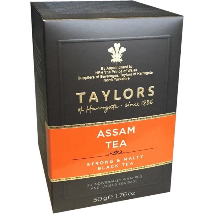 TAYLORS Thé Assam - 20 sachets - 50 g