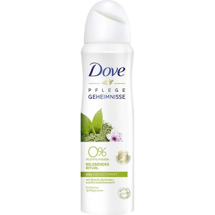 Dove Lot de 6 flacons de déodorant en spray pour soin de la fleur de cerisier - 8717163715277
