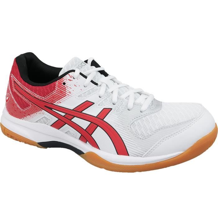 Asics Gel-Rocket 9 1071A030-101 chaussures de volley-ball pour homme Blanc