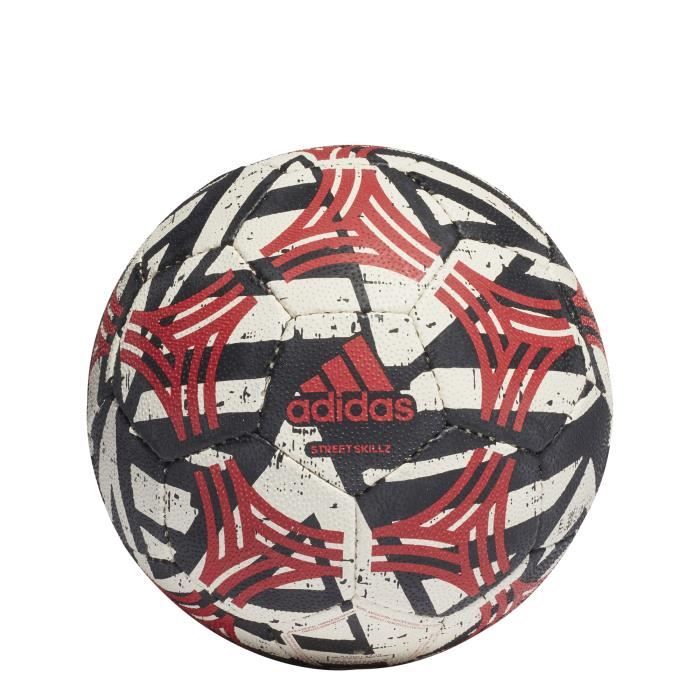 Ballon adidas Tango Street Skillz - blanc/noir/rouge foncé - Taille 4 (futsal)