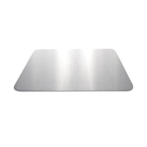 PLANCHE DE PROTECTION EN VERRE POUR PLAQUE DE CUISSON 40X50 GRIS METAL PEBBLY - N2J