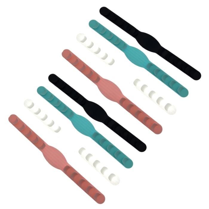 8 pcs Masque Sangle Extender Confortable Sûr En Plastique Léger Réglable Ajusteur pour Femmes