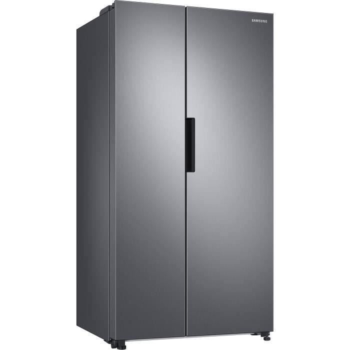 SHOT CASE - Samsung RS66A8100S9 - Réfrigérateur Side by Side - 647L (411+236) - Froid ventilé plus - -F - 91x178cm - Silver