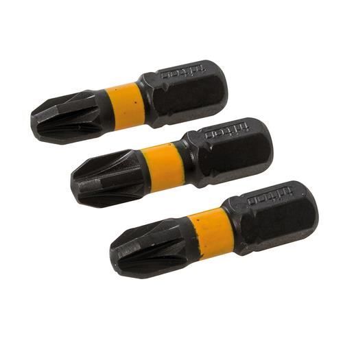 Triton 810459 - Lot de 3 embouts de vissage impact Pozidriv