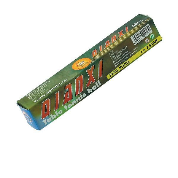 Lot de 6 balles de tennis de table orange