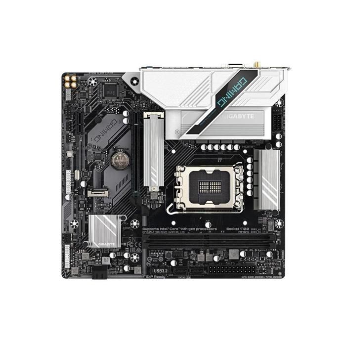 Carte mère GIGABYTE B760M GAMING WIFI PLUS Intel B760 Socket LGA1700 2xDDR5 SDRAM 96GB Micro ATX - Gigabyte