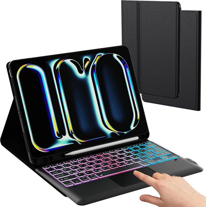 ProCase Coque pour iPad Pro 11 Pouces (M5) 2025/(M4) 2024, Housse Étui