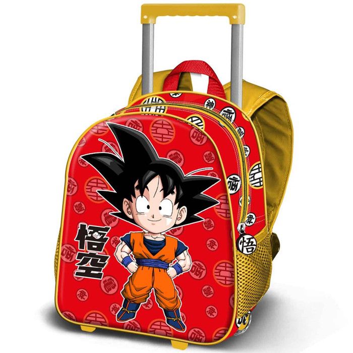 Sac à dos à roulettes Dragon Ball Z Sangoten 34 CM Trolley maternelle