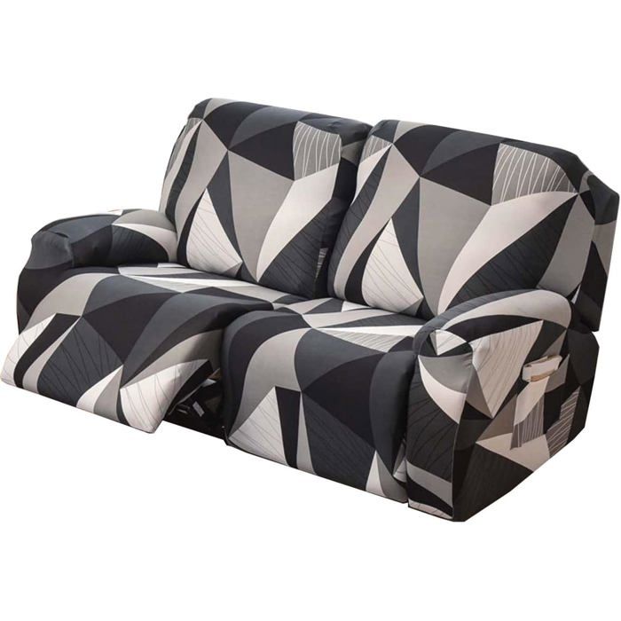 Housse de Fauteuil Relax 2 Places Housse De Fauteuil Inclinable à imprimé Housse De Canapé Chaise Inclinable C
