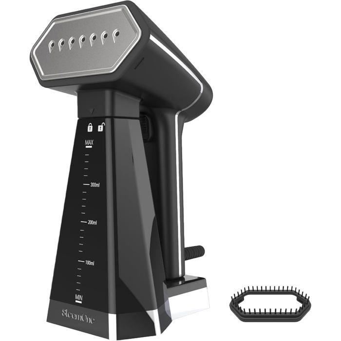 Défroisseur à vapeur de voyage - TRAHOO - 2000W - 30g/min - 400ml - Prêt en 40s - Compact - Accessoire brosse inclus - Trahoo