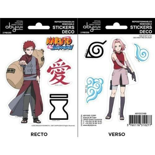 Gaara Shippuden corps entier
