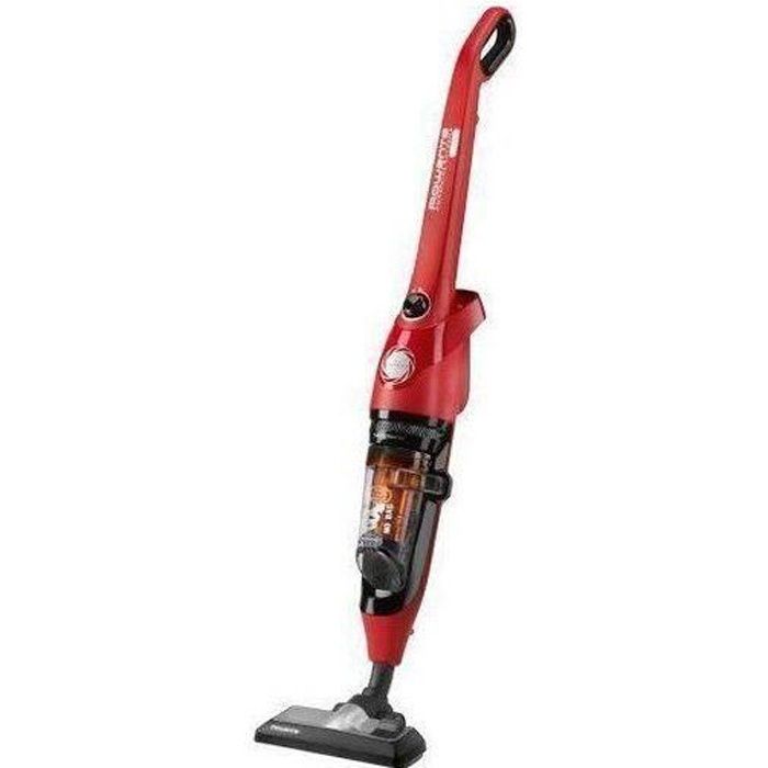 Aspirateur balai Rowenta Powerline Extreme avec sac - 750W - 77 dB - Rouge et blanc - Capacité 22L
