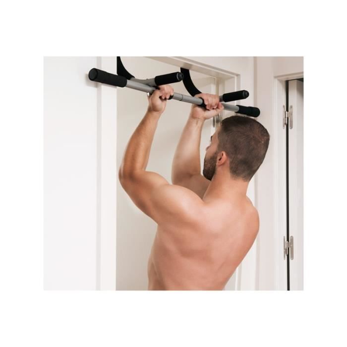 60-100 cm de Largeur r/églable dans Les Fixations de Porte SEESEE.U Barre de Traction Barre de Porte Portable Barre de Traction Portable pour Barre de Traction Poign/ées pour Barre de Levage