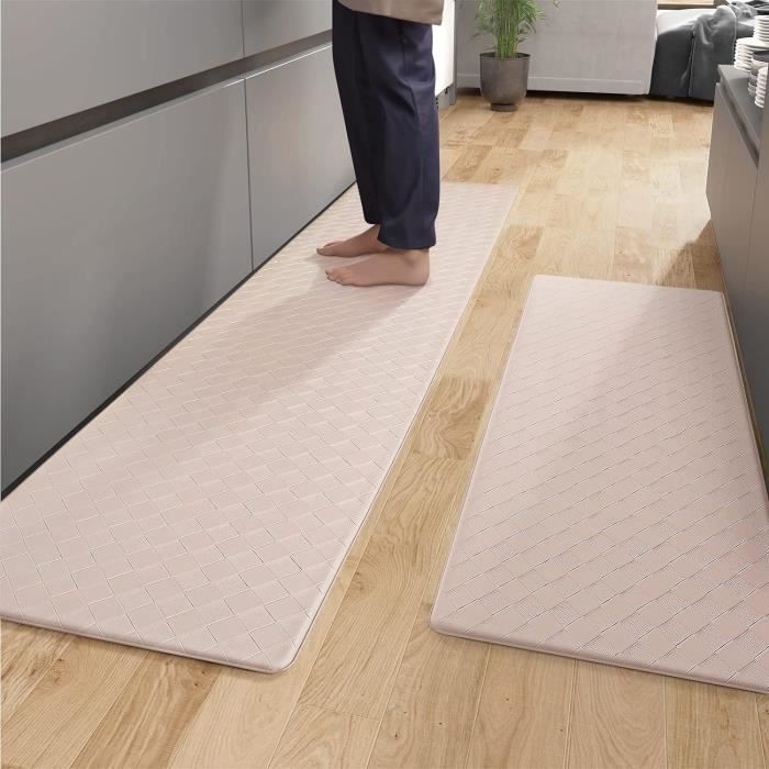 Lazywoodpecker Tapis Anti-fatigue, Tapis De Cuisine Pour Sol, Imperméable, Antidérapant