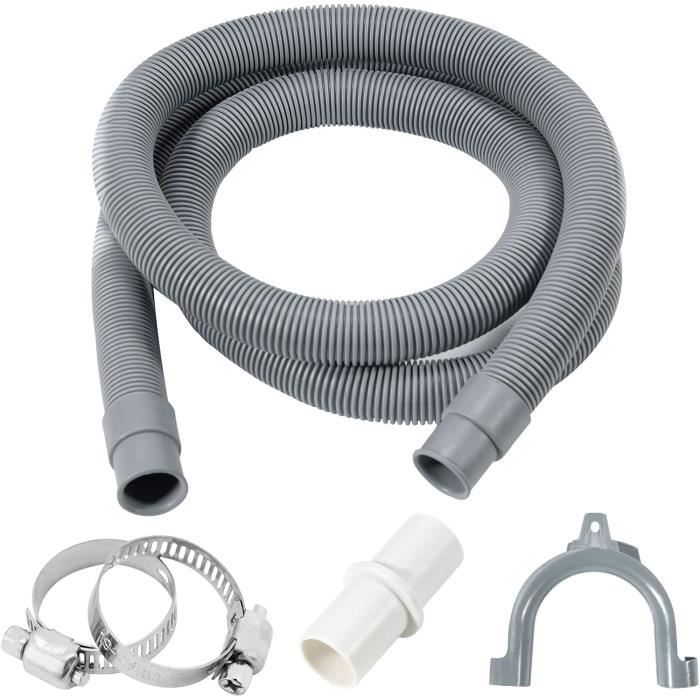 Tuyau D'arrivée D'eau Aquastop Pour Lave-linge - 1.5 M, Raccord 3/4", Haute Pression, Anti-fuites - 4