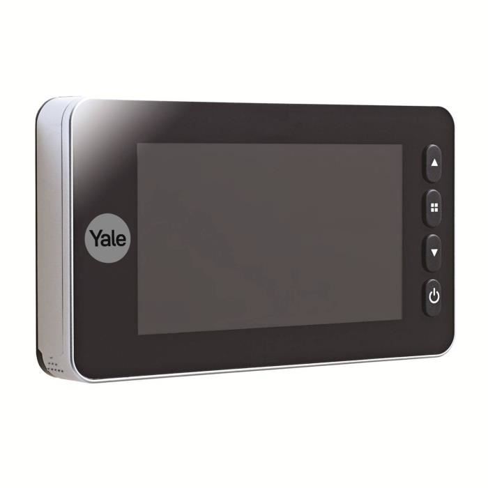 yale ddv5800 judas numerique enregistreur photo video pour porte epaisseur 38mm 110mm cdiscount bricolage
