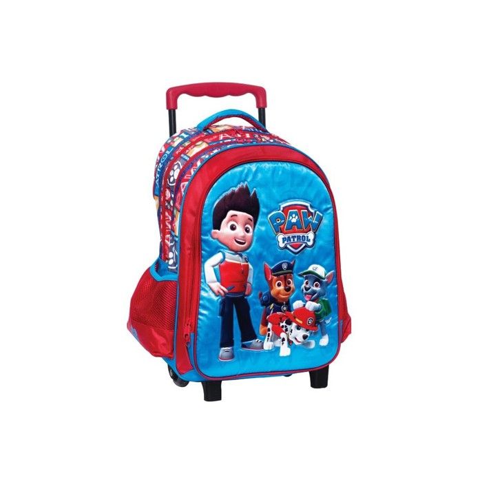 Gamme Maternelle Sac Trolley Pat Patrouille Cartable A Roulette