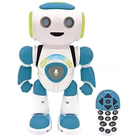 Lexibook Jr. Robot intelligent qui lit dans les pensées-Jouet pour garçons et filles-Powerman Junior danse joue de la musique quiz Lexibook Jr. Robot intelligent qui lit dans les pensées-Jouet pour garçons et filles-Powerman Junior danse joue de la musique quiz