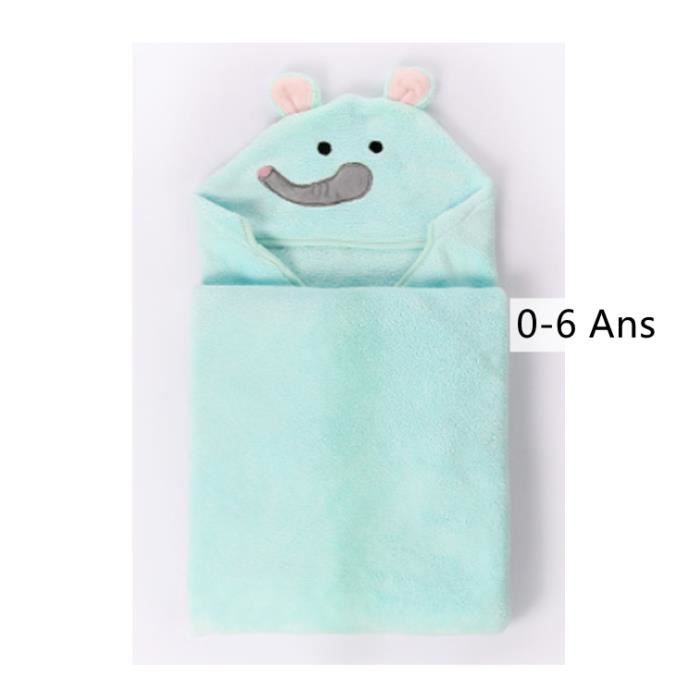 Cape De Bain Bebe Serviette De Bain Enfant A Capuche En Toison Corail Douce Absorbante Elephant Pour Enfant Nouveau Ne Filles Garcon Cdiscount Puericulture Eveil Bebe