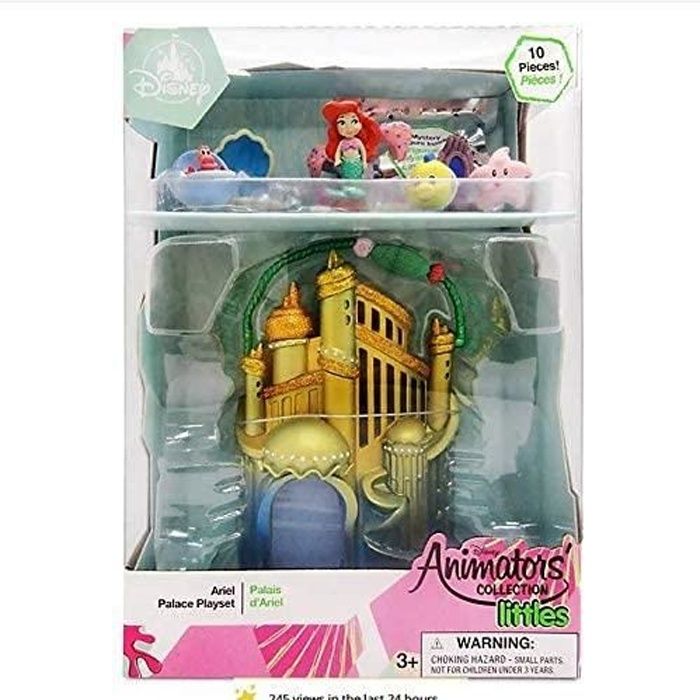 La Petite Sirene Disney Animator Collection 10 Pieces Ariel Palace Playset Cdiscount Jeux Jouets