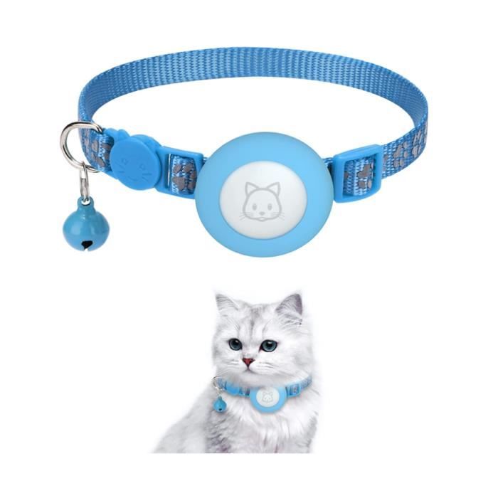 Collier pour chat Airtag - Réfléchissant - Airtag - Avec support pour  collier pour chat - Compatible avec Apple Airtag pour garçons, - Cdiscount