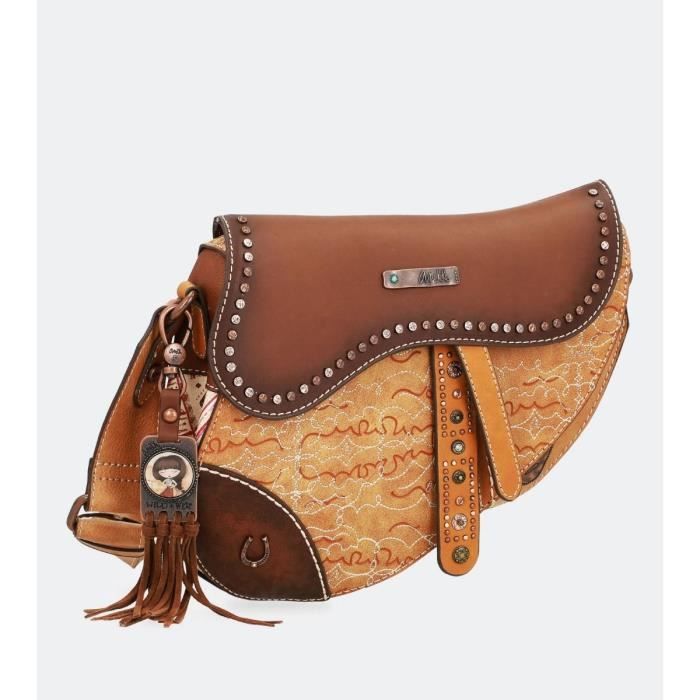 Sacs Sac ANEKKE AN30703 36ARS Marron Cdiscount Bagagerie