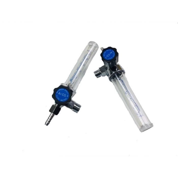 Débitmètre Double Échelle Pour Soudage MIG/TIG – Testeur De Gaz Argon Et CO₂ 0-25L - 6