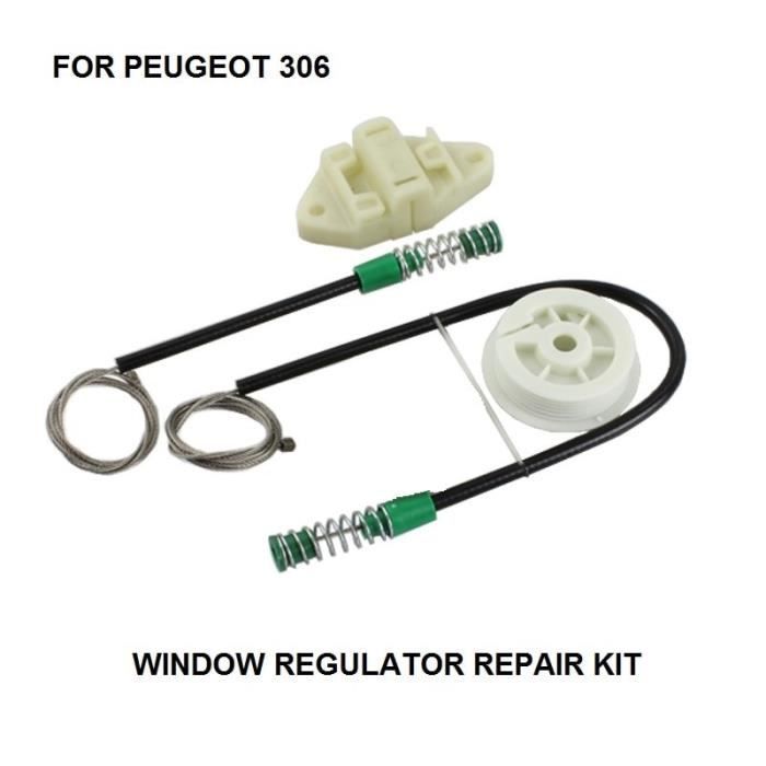Pour Fiat Liena électrique fenêtre WINDER Régulateur Câbles et Clips Avant Droit