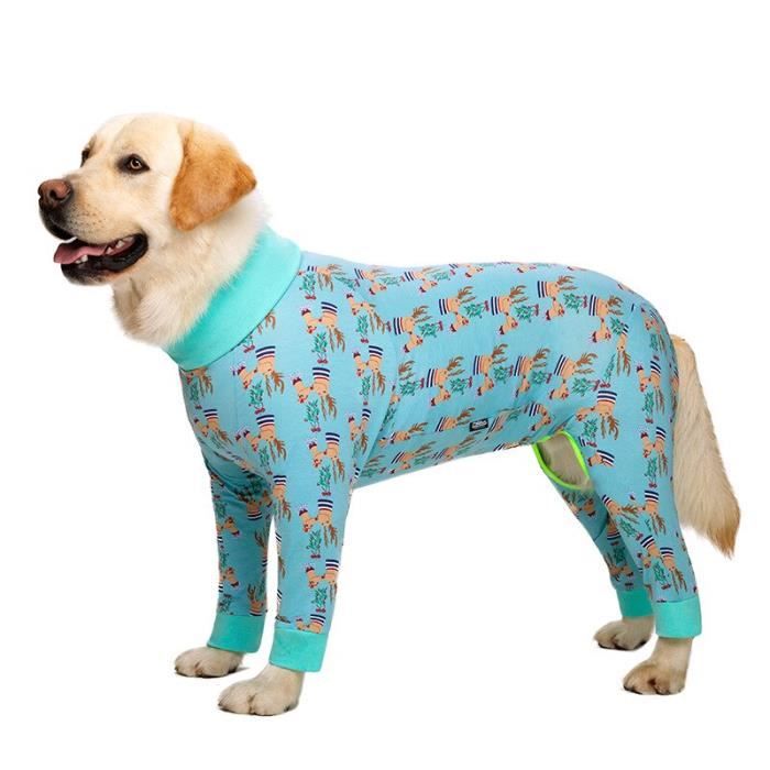 Manteau Pyjama pour chien couverture compl te combinaison de no l