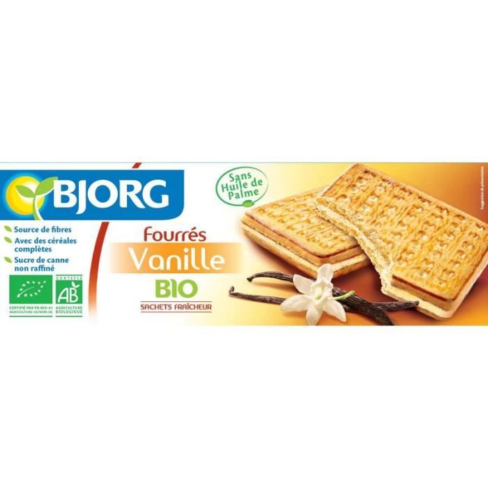 Bjorg Fourre Vanille Bio 6 X 225 Gr Cdiscount Au Quotidien