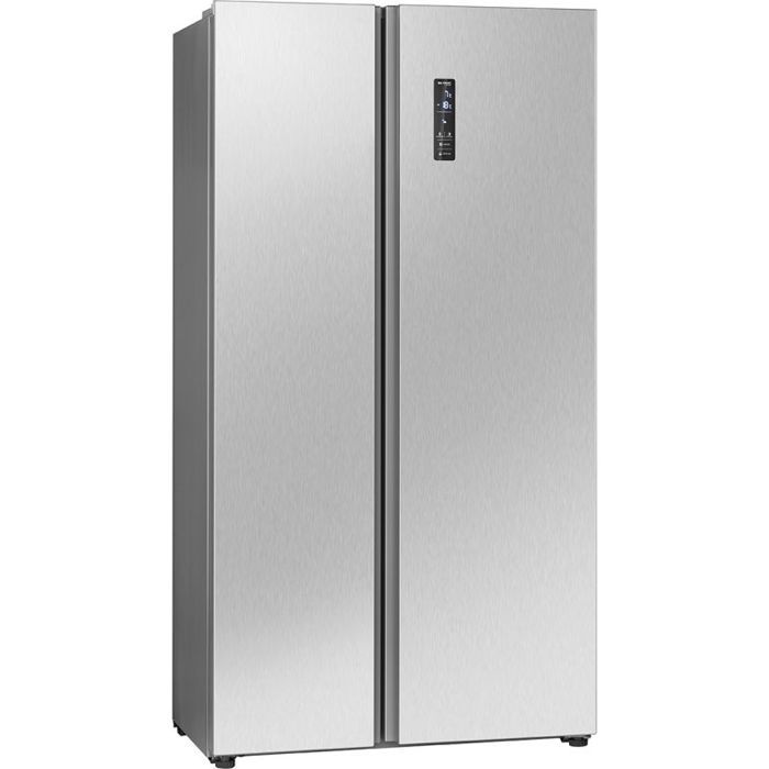 Réfrigérateur américain avec congélateur 442L Inox Bomann SBS7344-Inox - Bomann