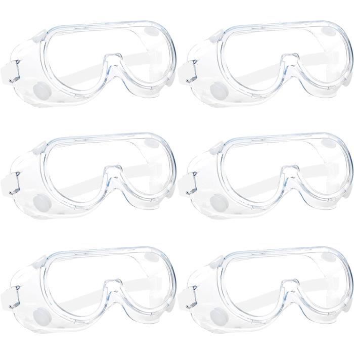 Lunettes De Protection Chimie Lunettes De Sécurité Transparentes