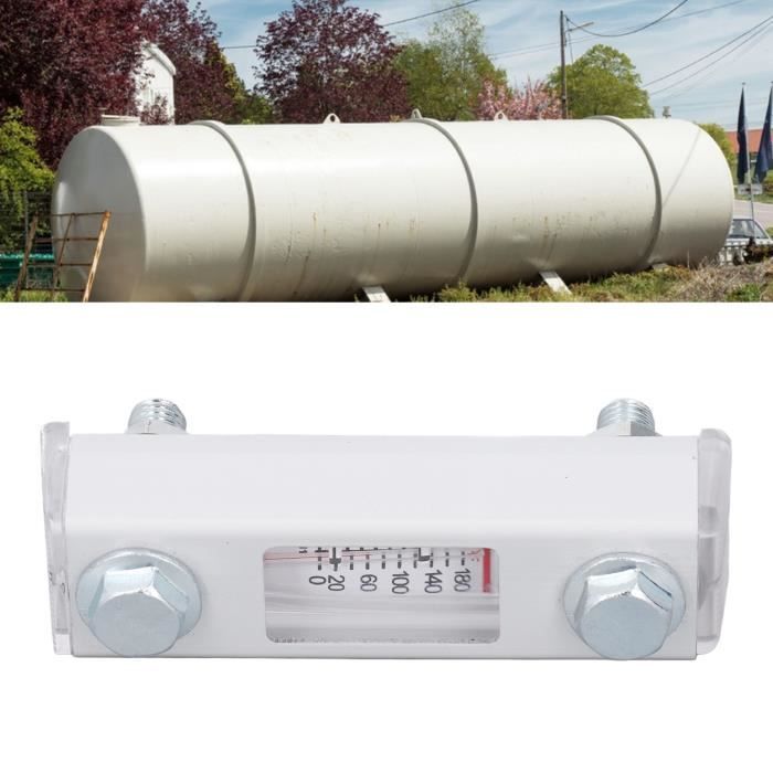 Honseadek - Jauge De Niveau D'eau Sans Fil Avec Capteur De Température Pour Cuve Eau De Pluie, Portée 100m, IP43
