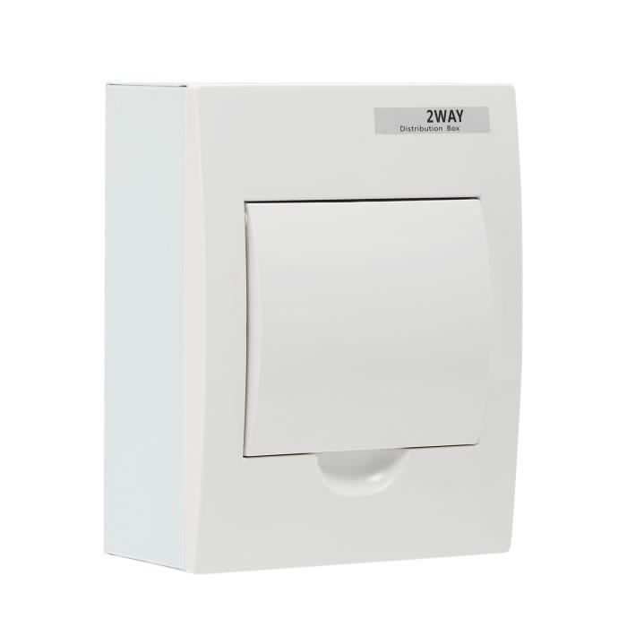 Disjoncteur Fuite Miniature 230V - 6A Ou 16A - 2 Voies MCB - Boîtier étanche Ignifuge - Protection Surcharge Et Court-circuit - 5