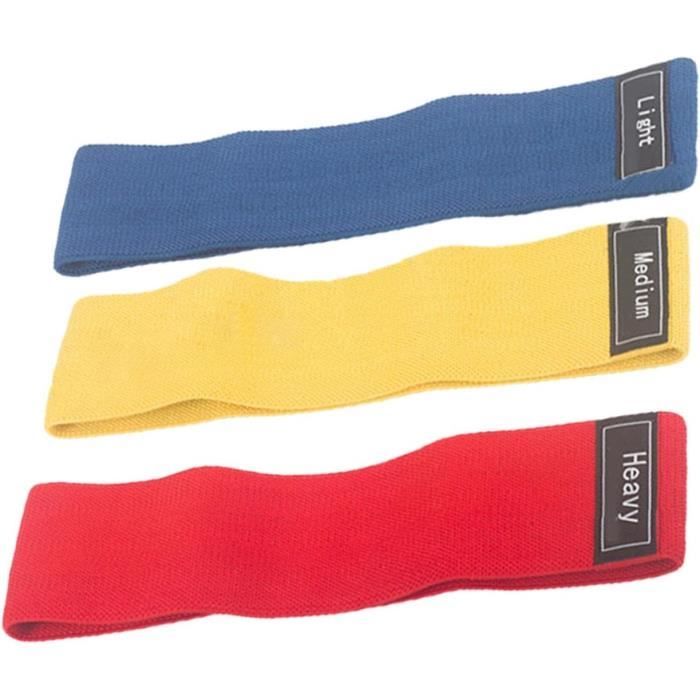 Set De 3 Bandes De Résistance En Tissu Tribe Lifting, Pour Exercices De Jambes Et Hanches, Niveau Moyen