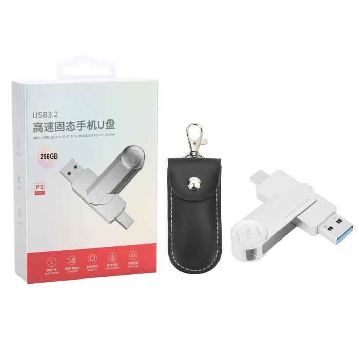 Mini Cle Mini clé USB Clé USB, clé USB 3.2 haute vitesse Plug and Play élégante ...