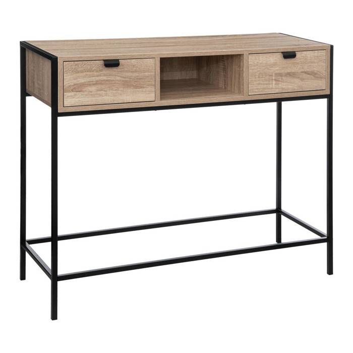 Console 3 Étages Simply Smart Aliaj En Bois – Meuble D’Entrée Ou Salon, Design Épuré Et Fonctionnel