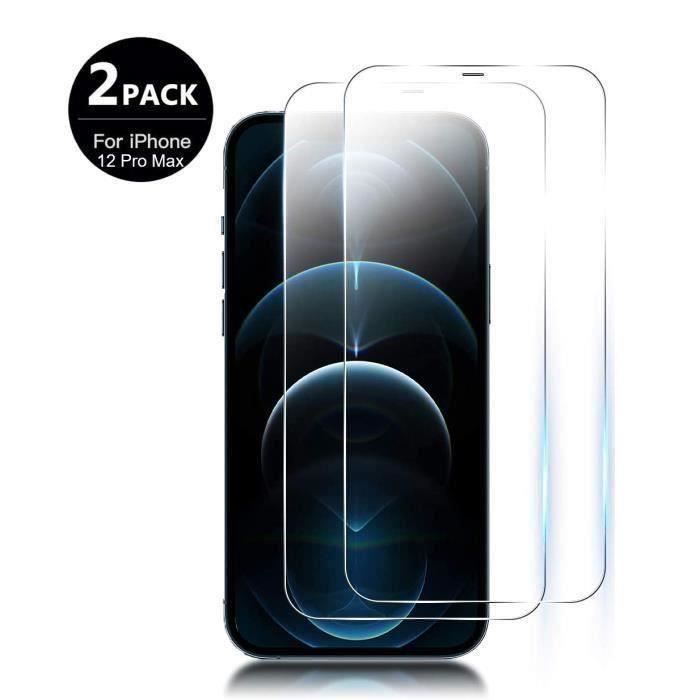 Film verre trempé compatible iPhone 12 iPhone 12 Pro - Protection