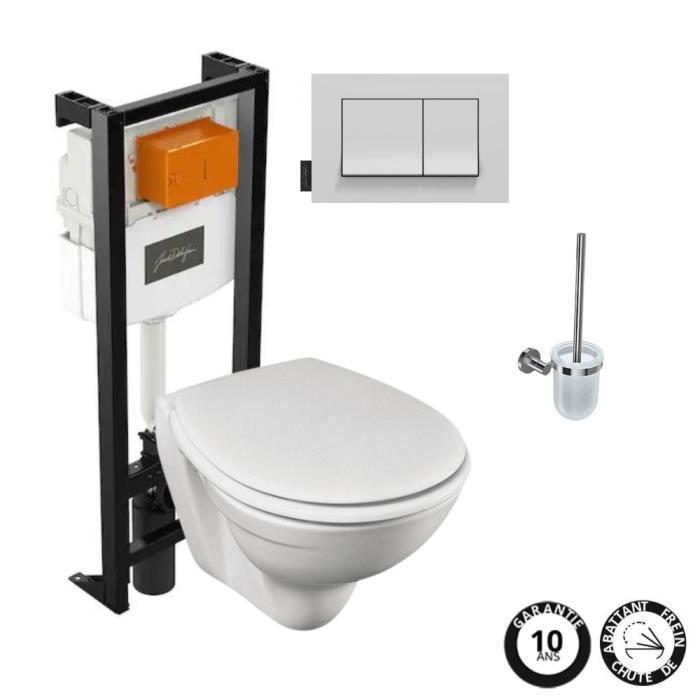 Abattant wc avec frein de chute brico depot discount