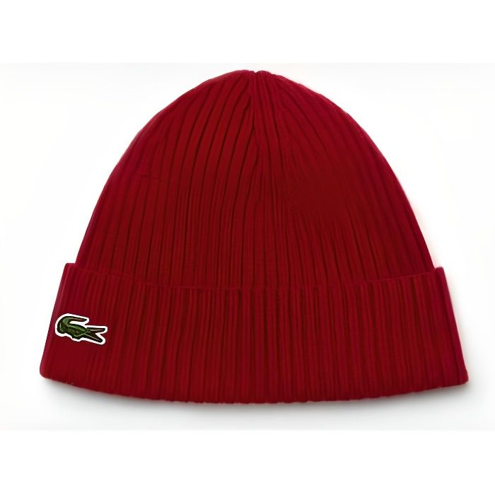 Bonnet Lacoste RB4162 476 bordeaux. - Cdiscount Prêt-à-Porter