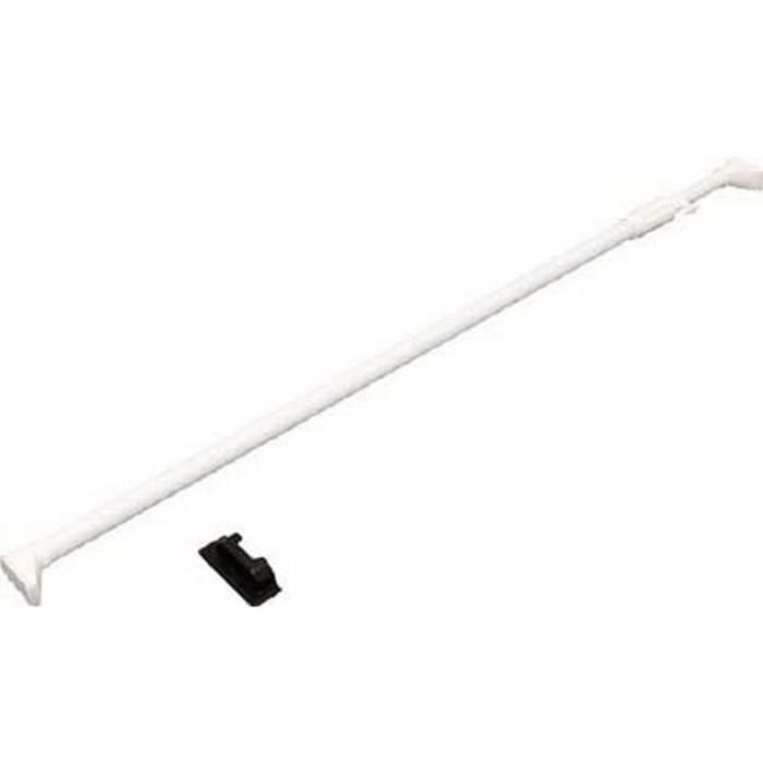 Barre Télescopique Iris Ohyama 110-190cm Blanc - Pour Douche Ou Dressing, Montage Facile Sans Perçage, Capacité 15-45kg - 8