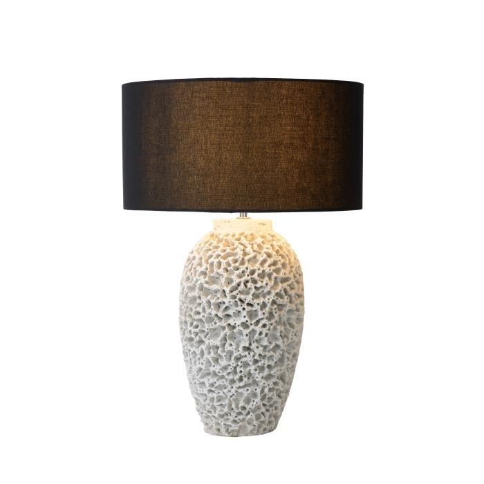 Lucide TINA Lampe De Table /Ø 16,5 cm Rouge