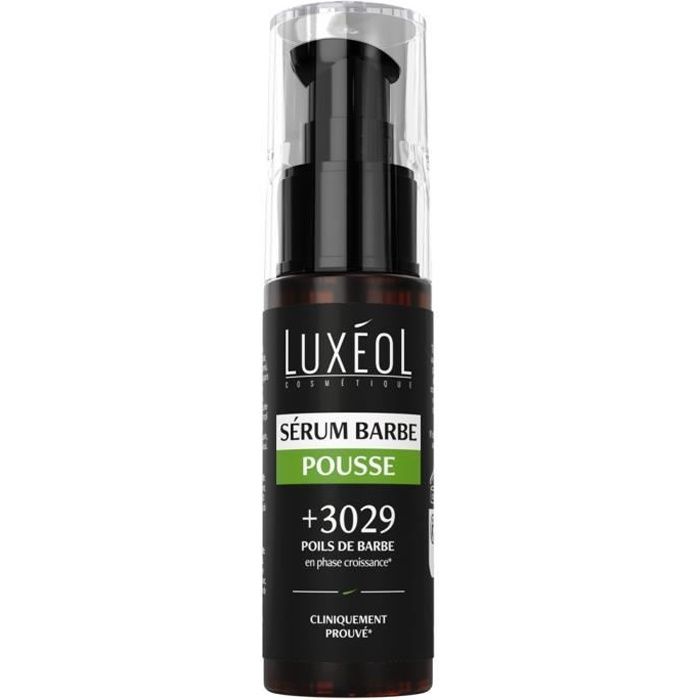 Sérum Barbe Pousse - Luxéol - Tondeuse - Homme -