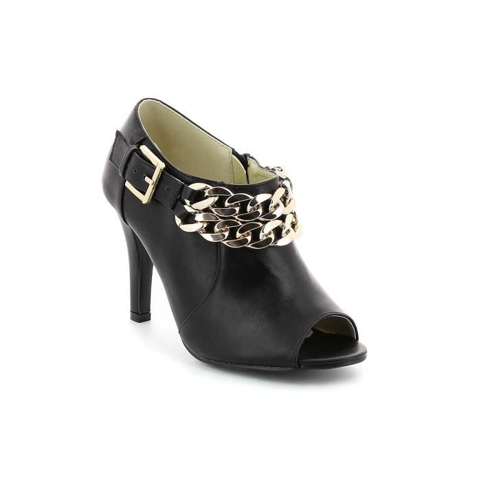 low boots bout ouvert