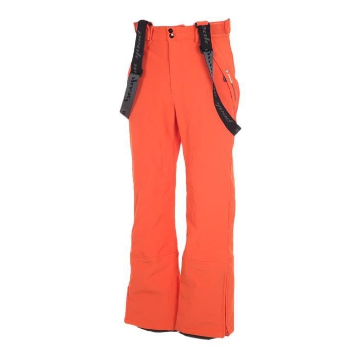 Peak Mountain Pantalon de ski homme CAFELL orange Cdiscount