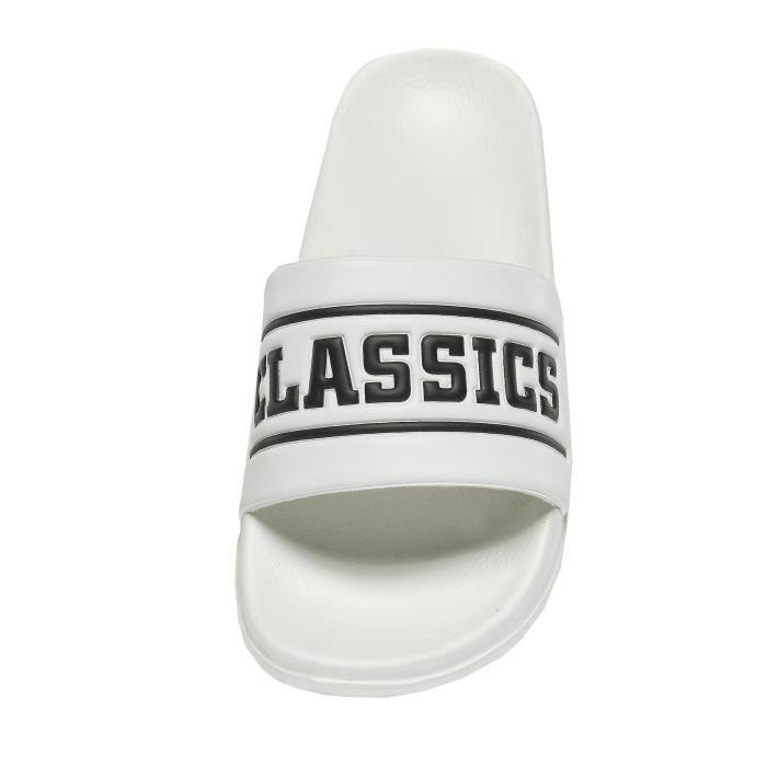 claquettes et sandales homme uc slides - urban classics - blanc - synthétique - basse