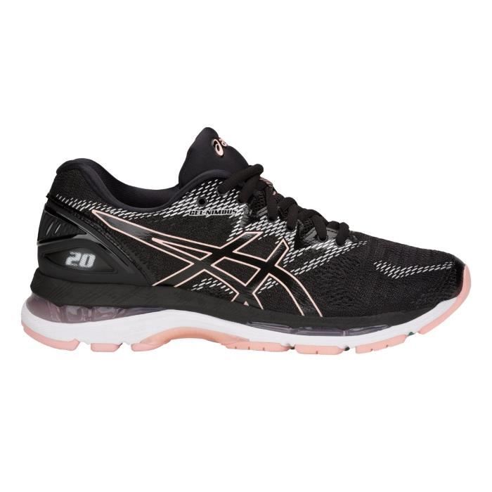 asics gel nimbus 14 femme brun