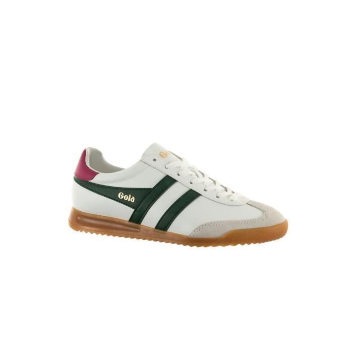 Gola Baskets basses - GOLA - Torpedo - Femme - Blanc - Lacets - Plat - Textile
